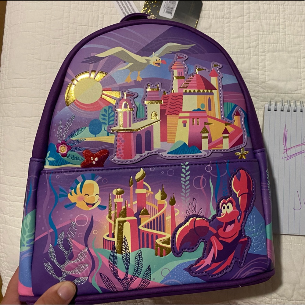 Ariel castle series loungefly
